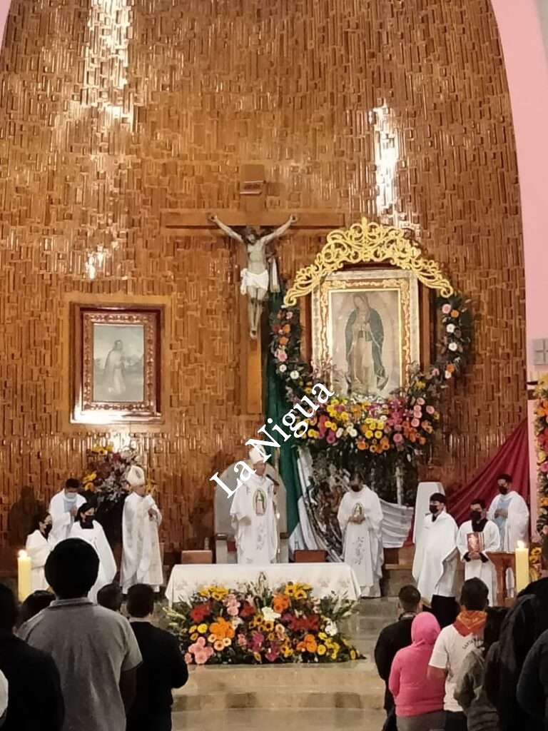 Xalapa recibe a peregrinos para festejar a la virgen de Guadalupe